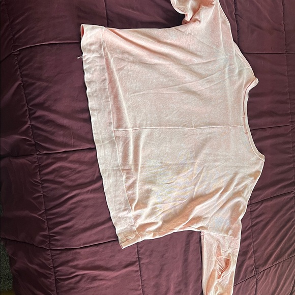 Distressed Pink Sweatshirt by Ninexis - Picture 3 of 4